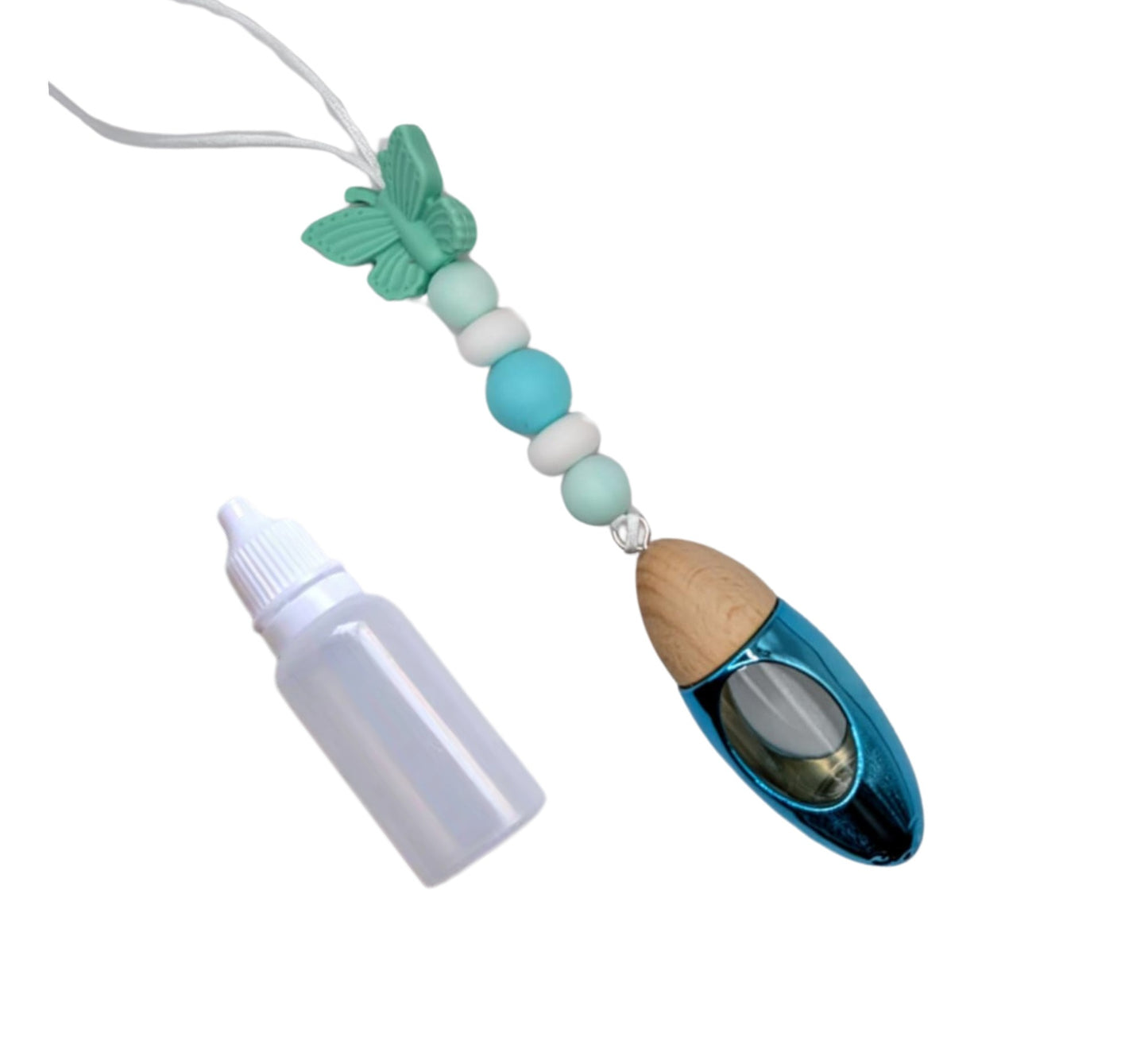 BLUE BUTTERFLY CAR DIFFUSER + REFILL