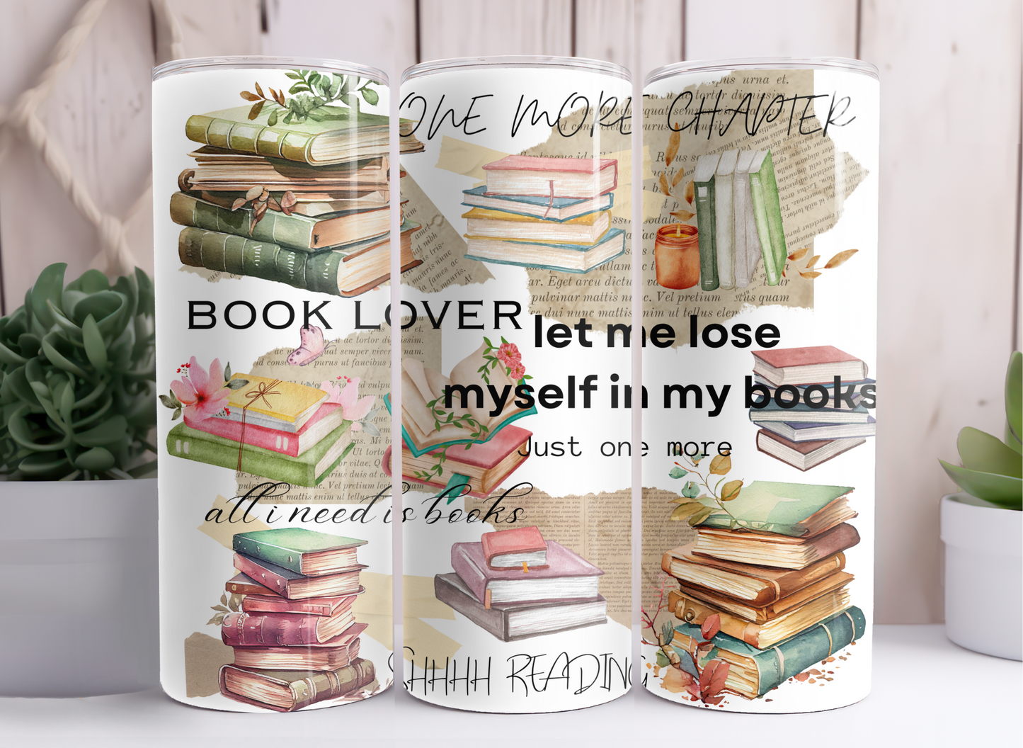 BOOKS TUMBLER