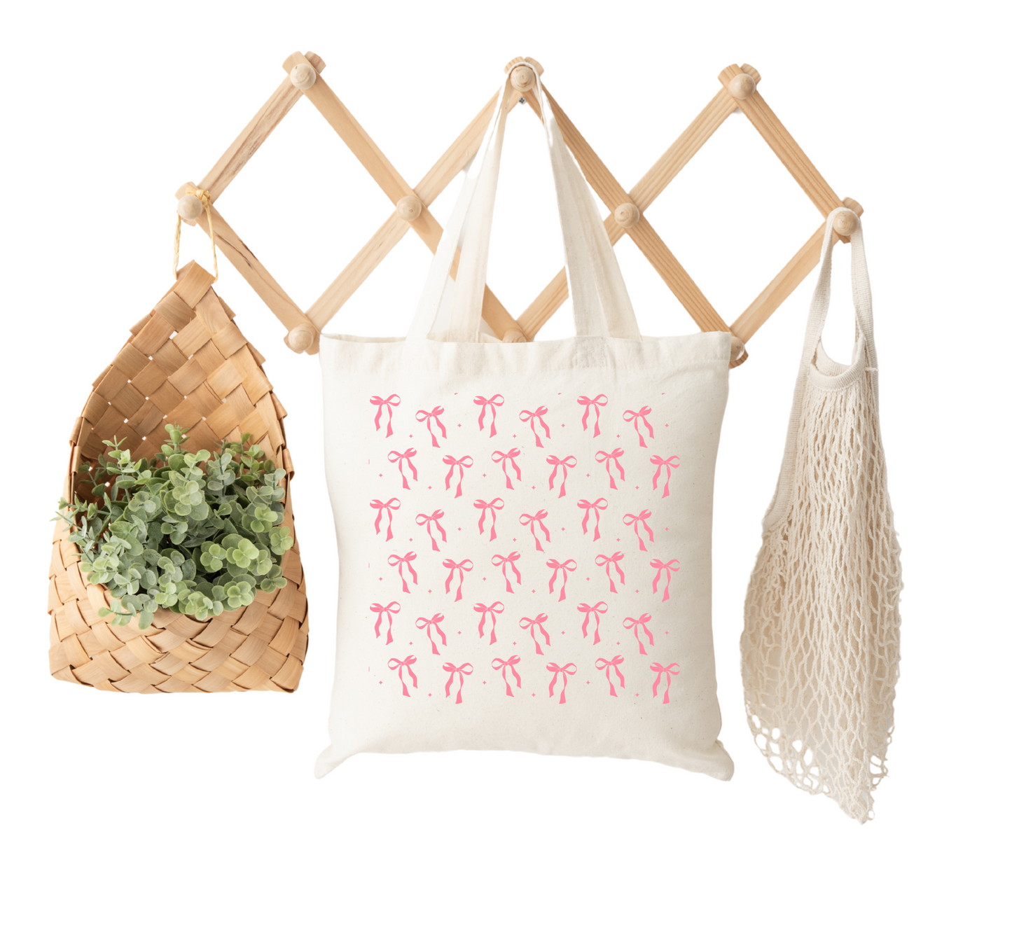 BOWS TOTE BAG