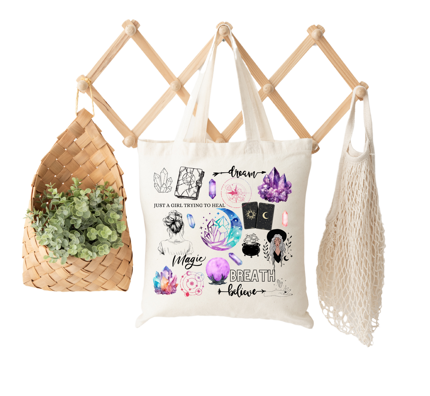 WITCH VIBES TOTE BAG