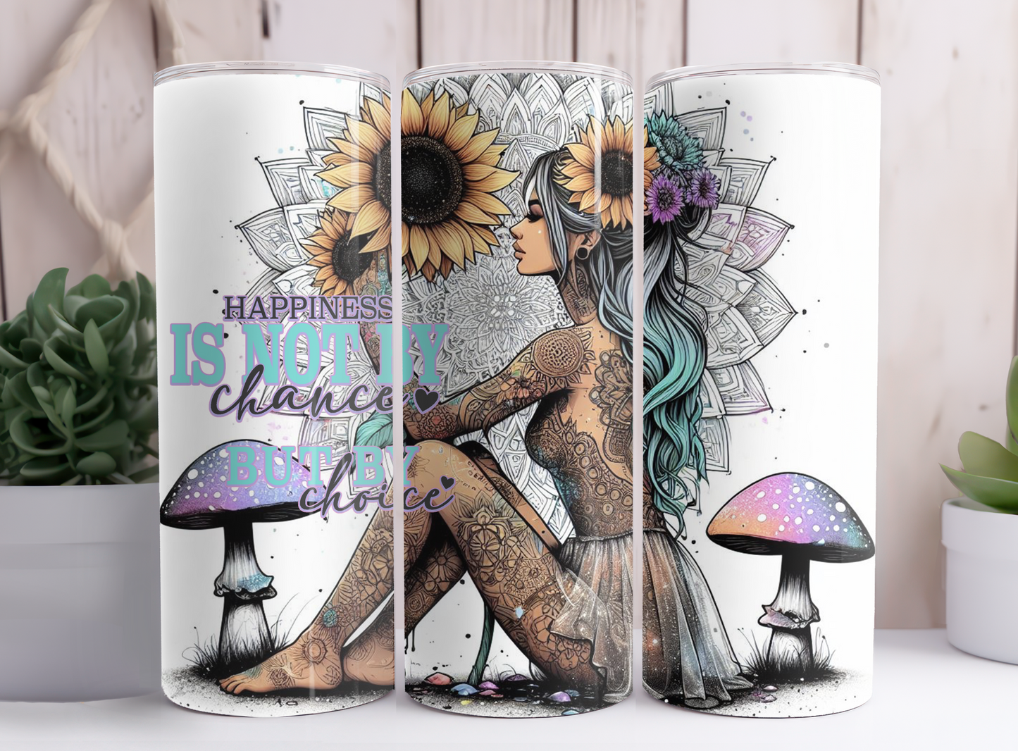 HAPPINESS BY CHOICE TUMBLER