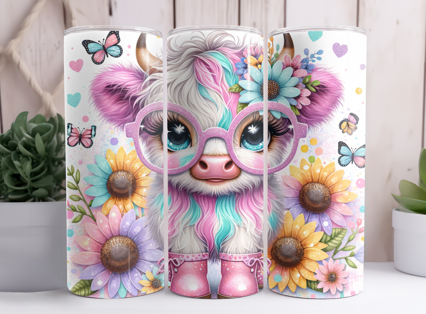 BABY HIGH LAND COW TUMBLER