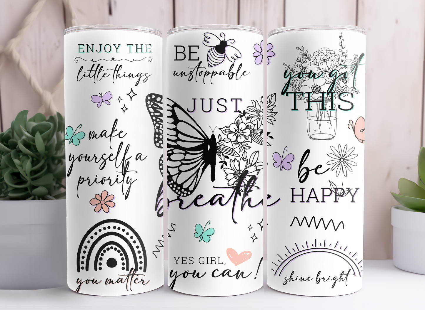 JUST BREATH TUMBLER