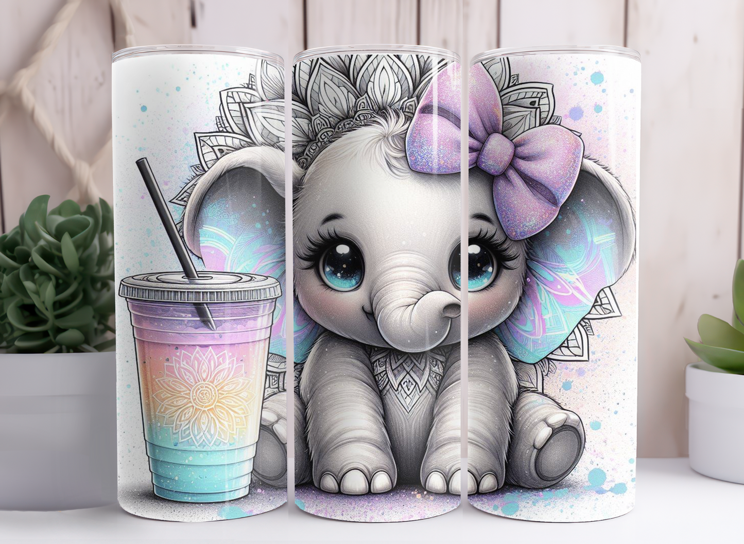 ELEPHANT SLUSHY TUMBLER