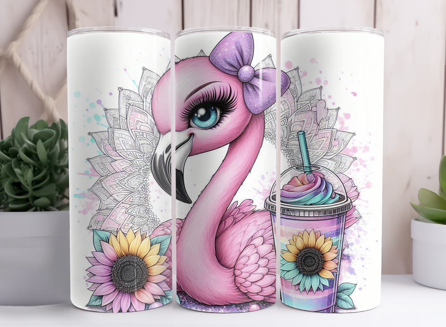 FLAMINGO SLUSHY TUMBLER