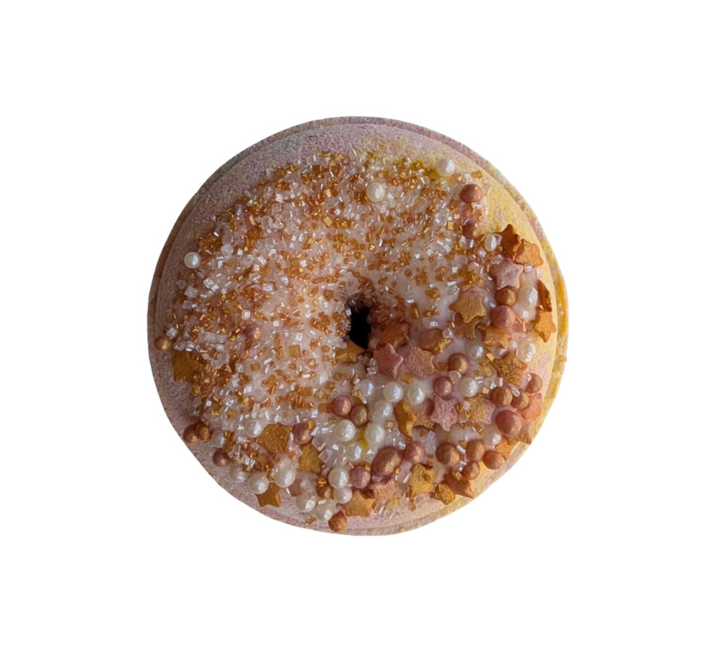 PEACH DONUT BATH BOMB