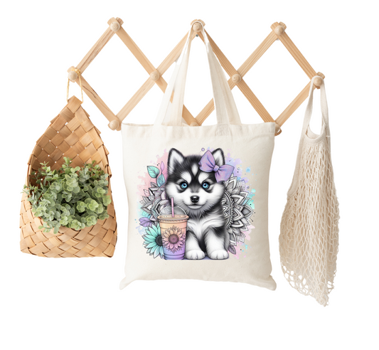 HUSKY TOTE BAG