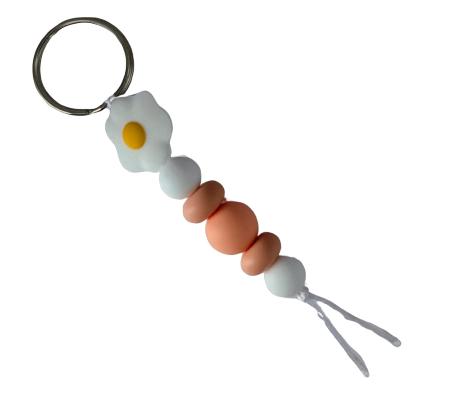 ORANGE EGG KEYRING