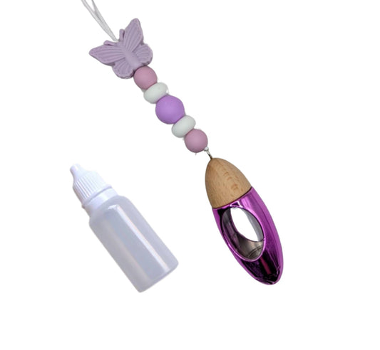 PURPLE BUTTERFLY CAR DIFFUSER + REFILL