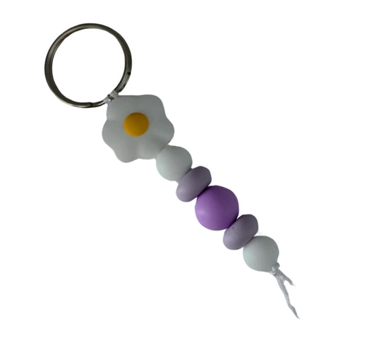 PURPLE EGG KEYRING