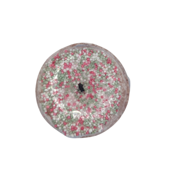 RASPBERRY VANILLA DONUT BATH BOMB