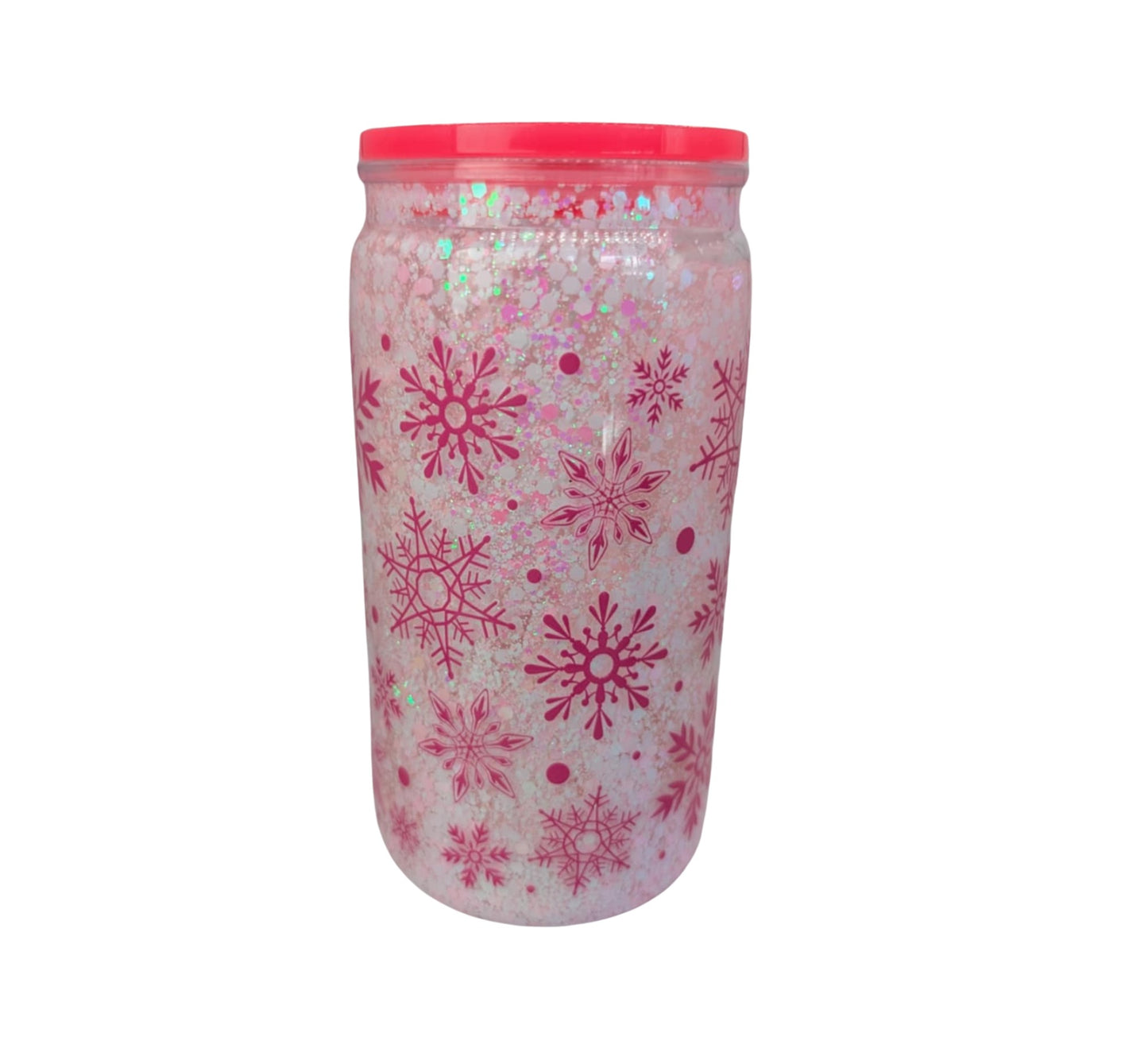 SNOW FLAKE SNOWGLOBE TUMBLER