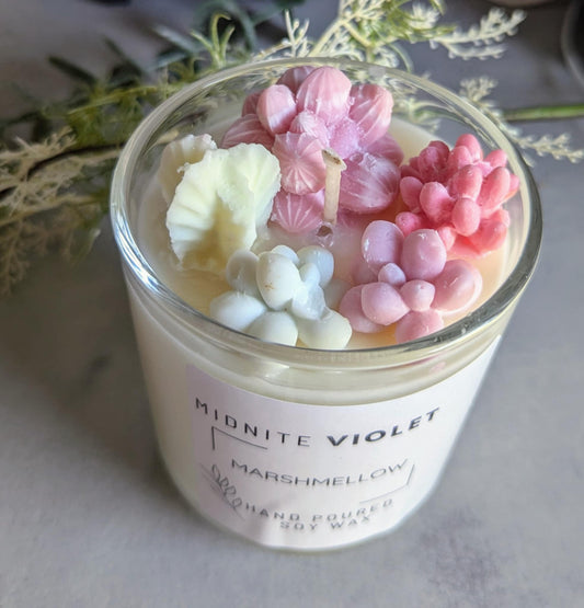 SUCCULANT SOY CANDLE MARSHMELLOW