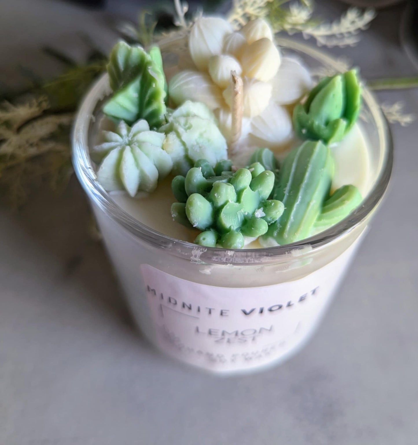 SUCCULANT SOY CANDLE LEMON ZEST