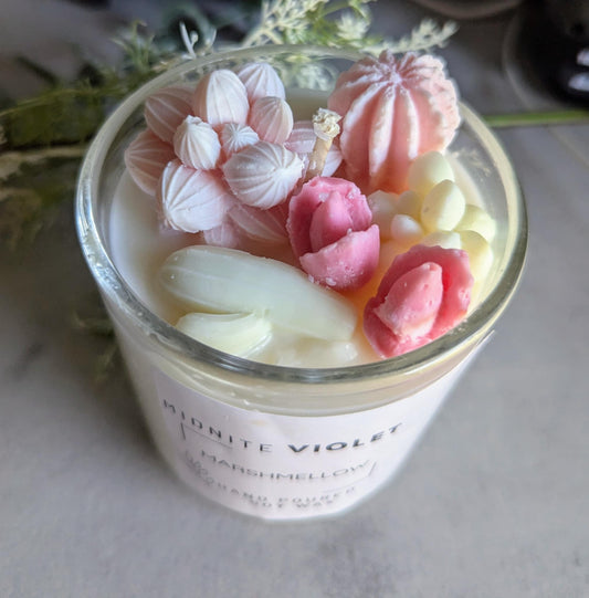 SUCCULANT SOY CANDLE MARSHMELLOW