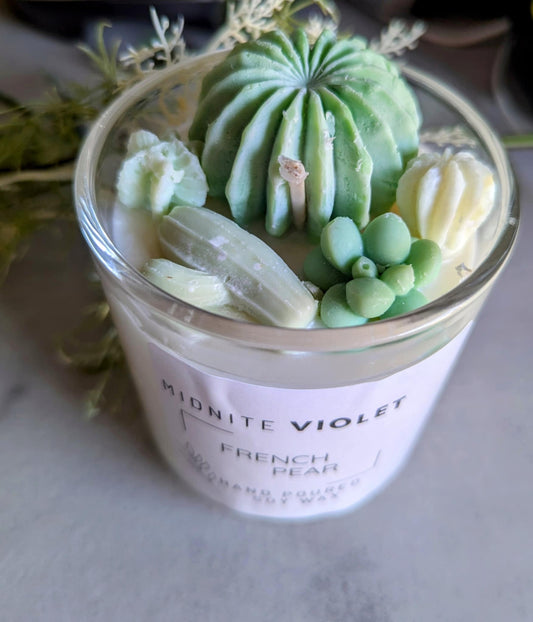 SUCCULANT SOY CANDLE FRENCH PEAR