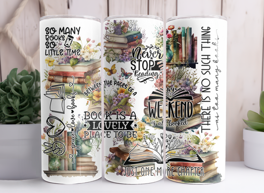 BOOK LOVER TUMBLER