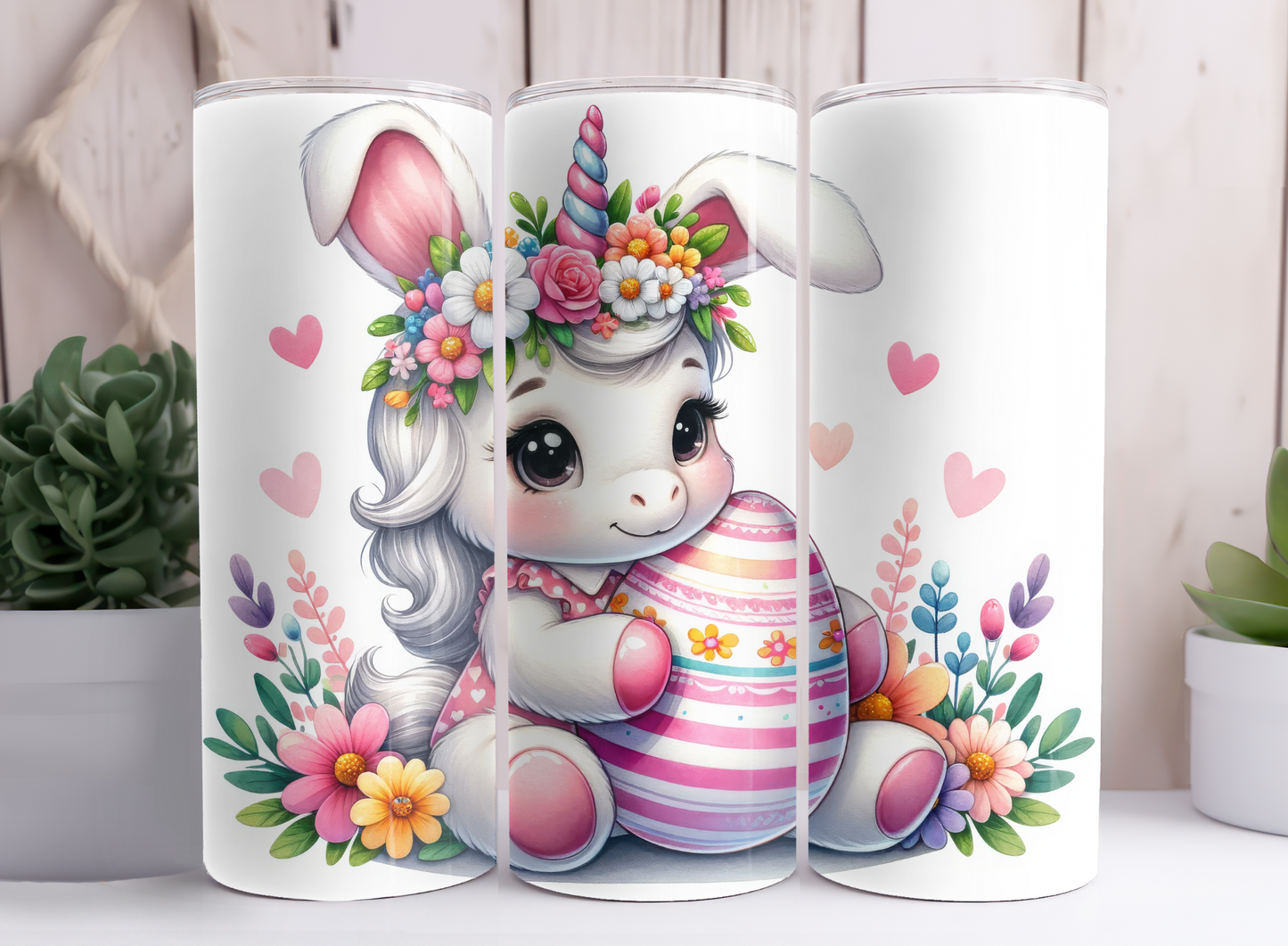 EASTER UNICORN TUMBLER