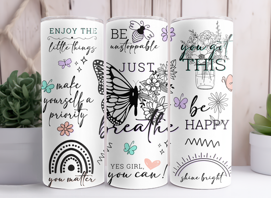 JUST BREATH TUMBLER