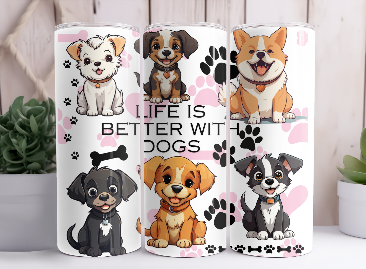 DOGS TUMBLER