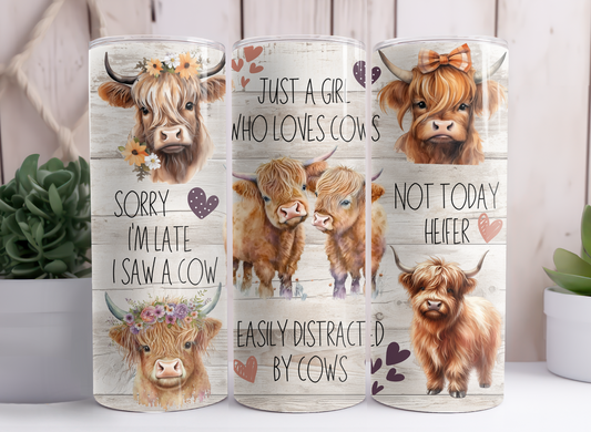 HIGHLAND COWS TUMBLER