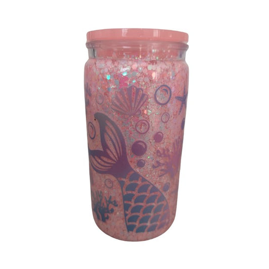 MERMAID SNOWGLOBE TUMBLER