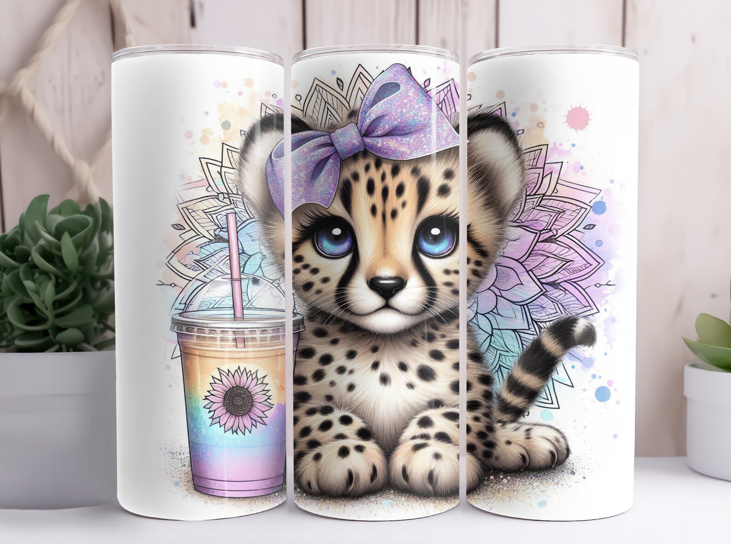 LEOPARD SLUSHY TUMBLER