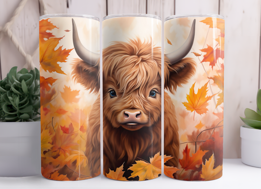 HIGHLAND COW TUMBLER